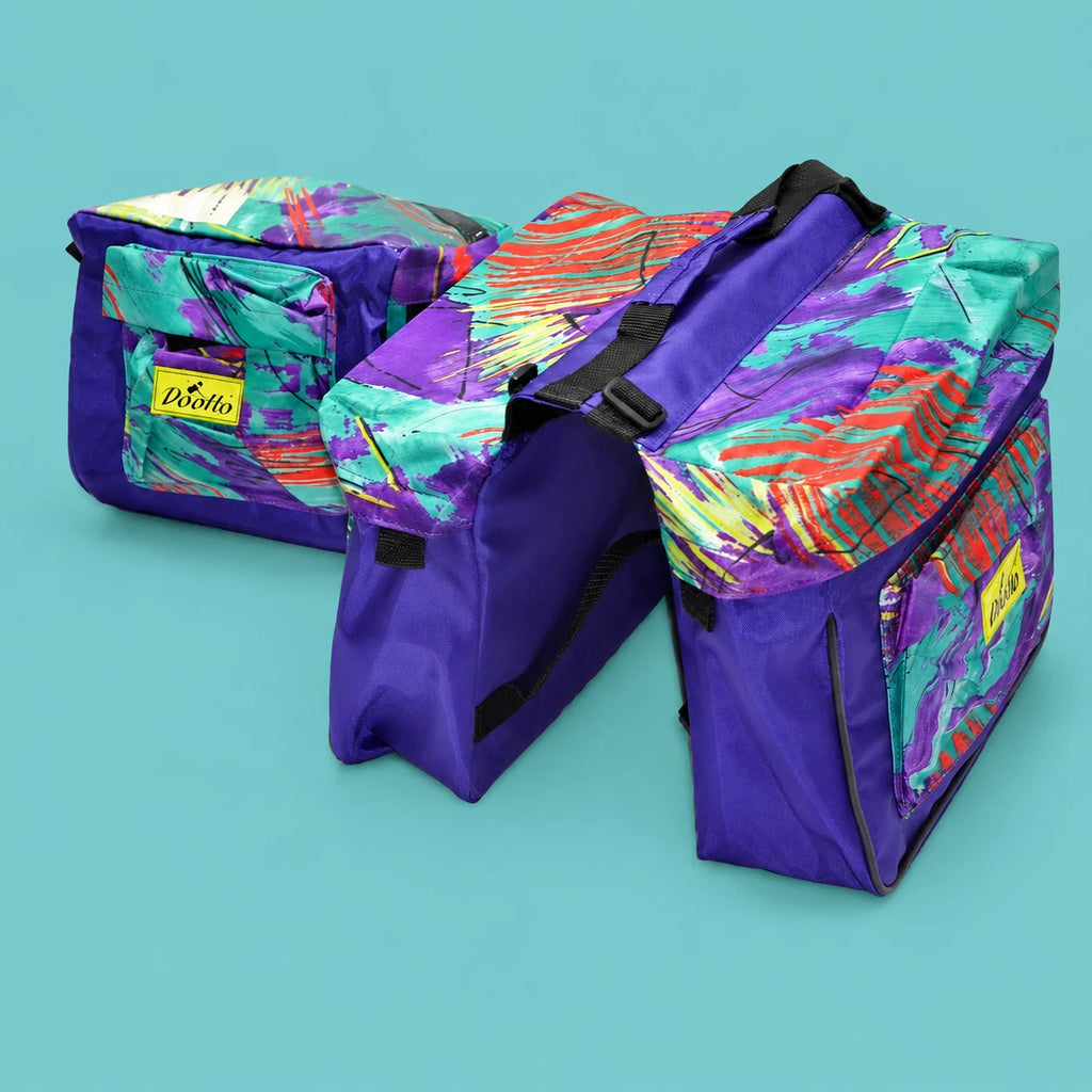 Borse per bicicletta borsello zaino borse bicicletta manubrio viola fucsia