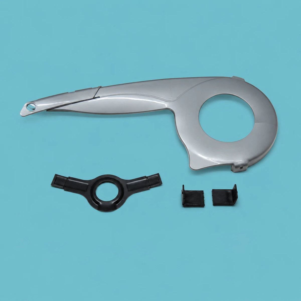 Carter Copricatena Bici City Bike Olanda Cruiser 42 Denti Paracatena Grigio