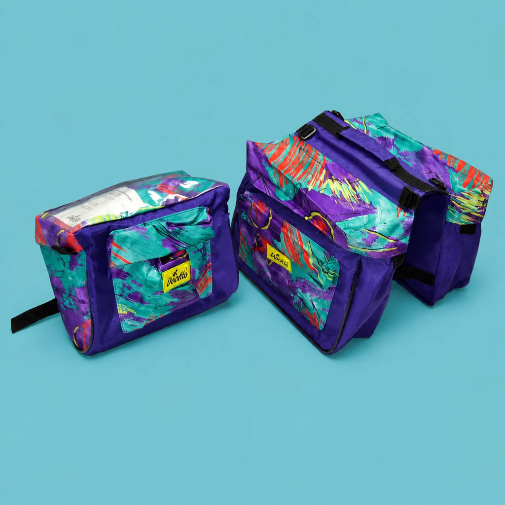 Borse per bicicletta borsello zaino borse bicicletta manubrio viola fucsia