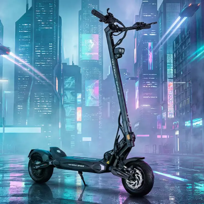 Teverun Spacelite - Monopattino Elettrico Ultraleggero Premium