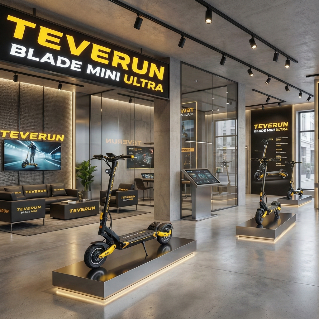 Teverun Blade Mini Ultra - Monopattino Elettrico 3300W Premium